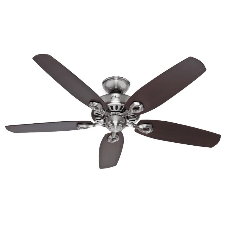 Hunter Builder Elite 52" Indoor Ceiling Fan in Brushed Nickel