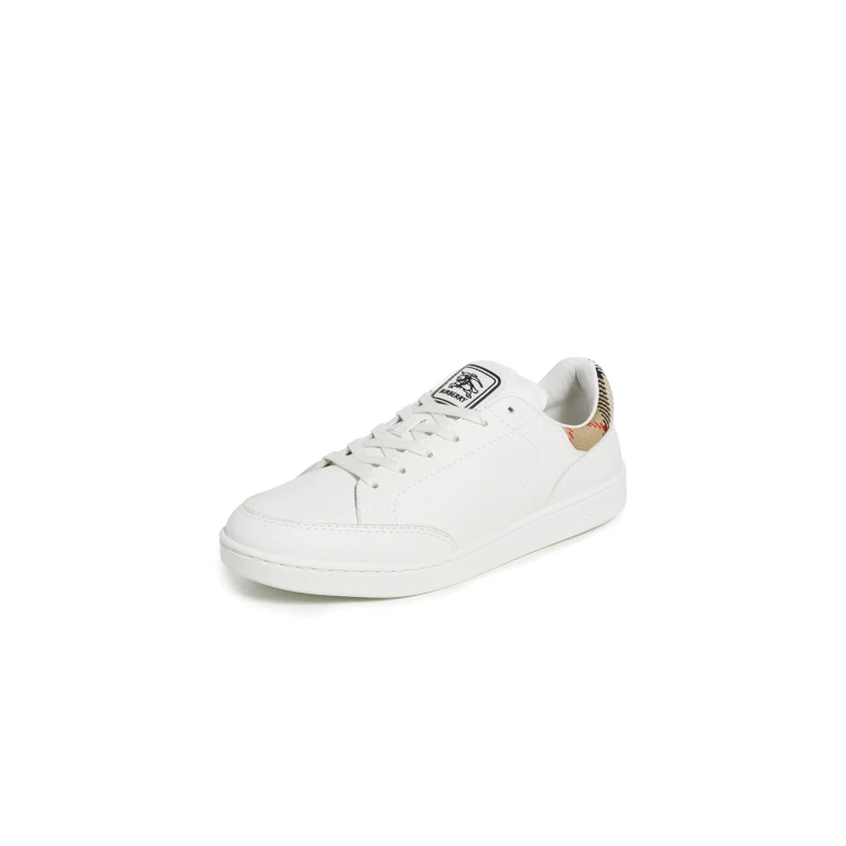 BURBERRY 'Set' leather sneakers Man 42