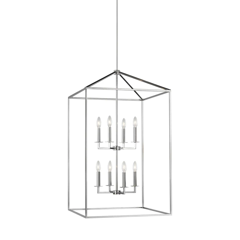 Sea Gull Perryton 8-Light Foyer Light in Chrome - 5315008-05