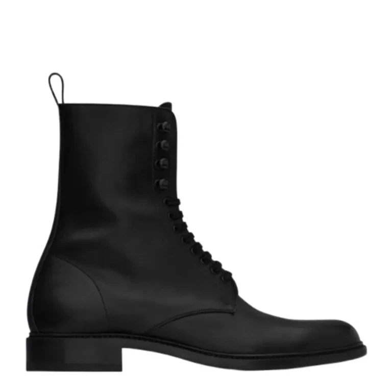 Saint Laurent Mens Black Base Black Boots