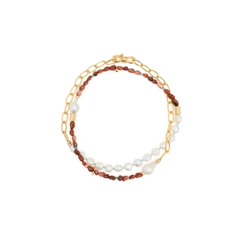 Lizzie Fortunato Porto Covo Necklace In Soleil Multi One Size