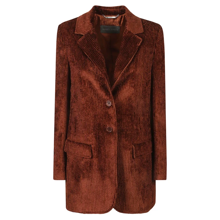 알베르타 페레티 골지 투 버튼 블레이저