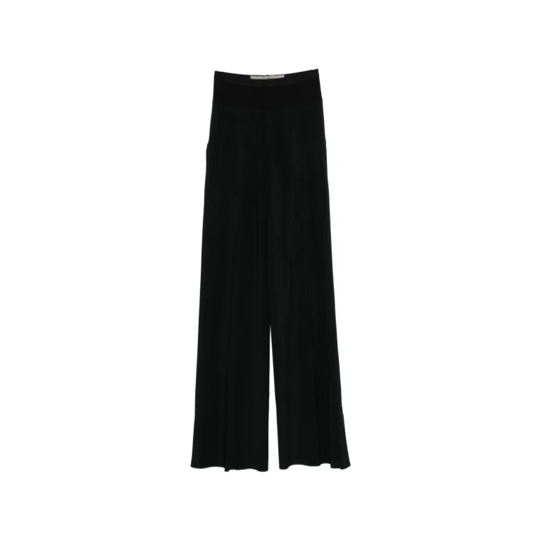 Rick Owens Silk Blend Trousers