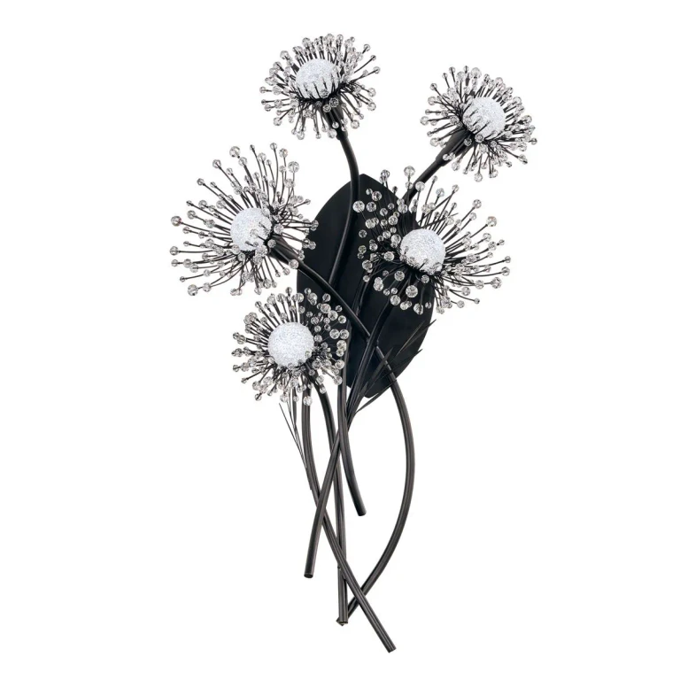 Black LED Wall Sconce from the Coquette Collection
