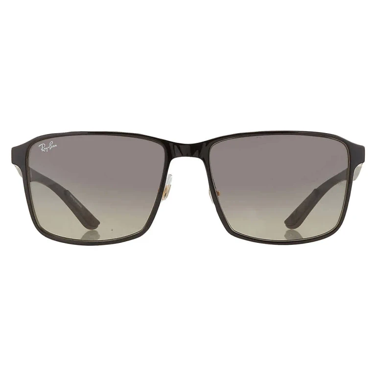 Ray Ban Grey Square Unisex Sunglasses RB3721 187/11 59