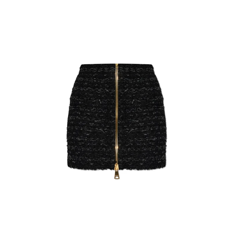 Balmain Mini Jupe - Noir