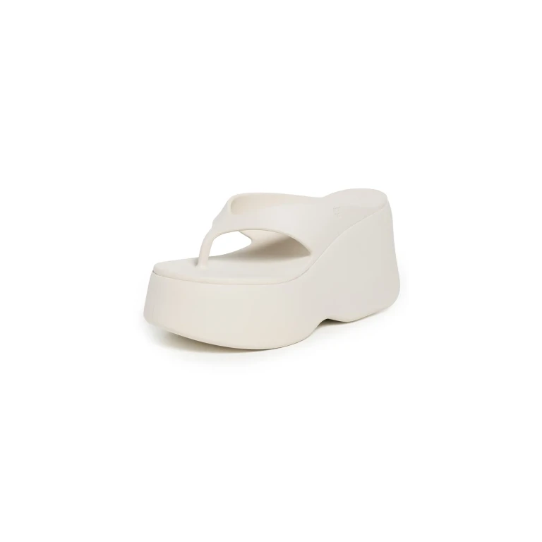 Melissa Melissa Free Thong Wedges Light Beige 9