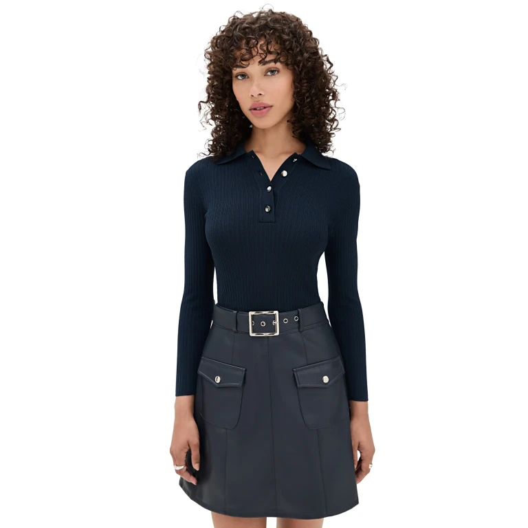 Shoshanna Melinda Dress Navy XL