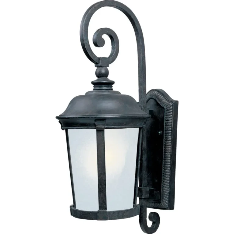 Bronze LED Outdoor Wall Sconce from the Dover LED E26 Collection
