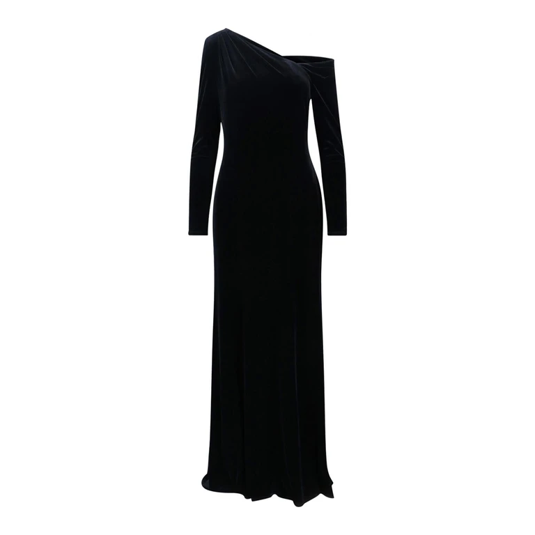 Lauren Ralph Lauren Maxi Robe - Noir (254E11)