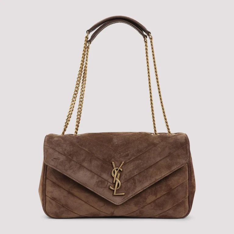 Loulou Suede Calf Leather Shoulder Bag