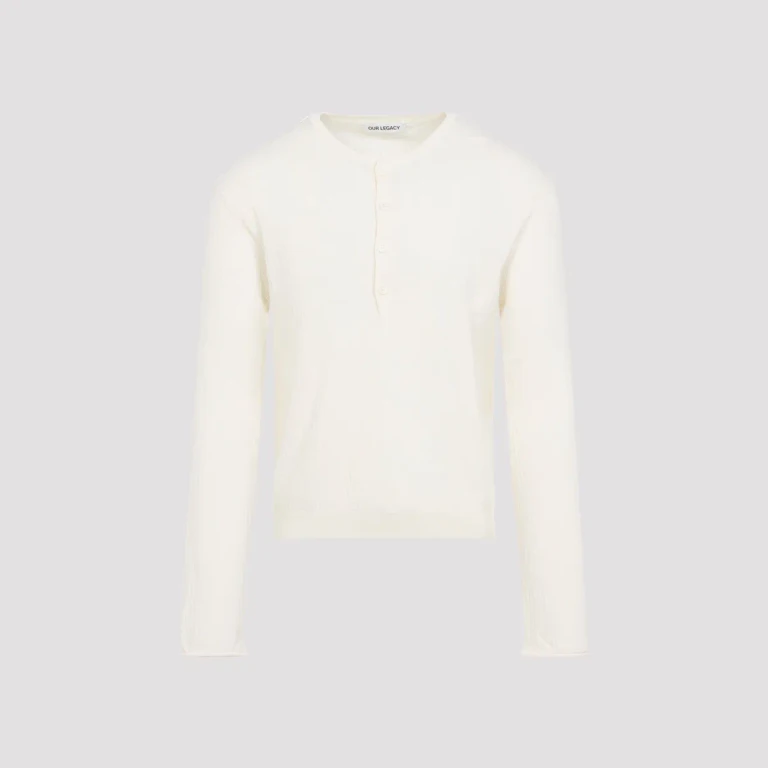OUR LEGACY - Our Legacy Fine Henley T-Shirt
