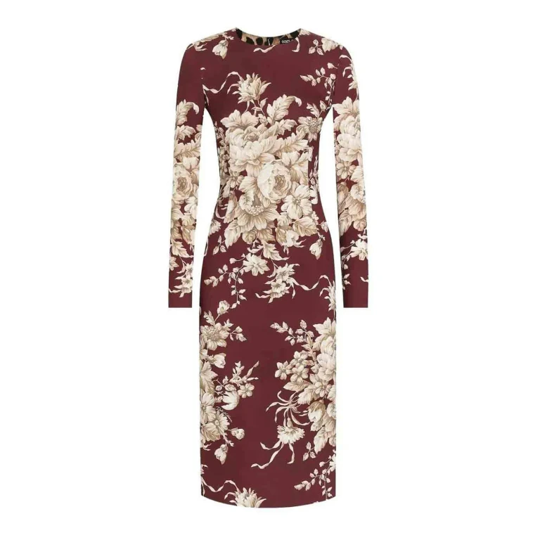 Dolce & Gabbana Robe Au Genou - Rose