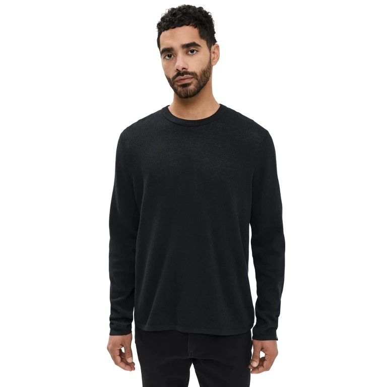 rag & bone Harvey Crew Ivory XL