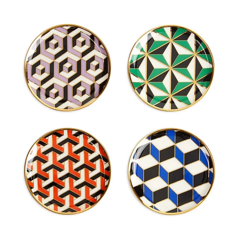 Jonathan Adler Versailles Coaster Set Multi One Size