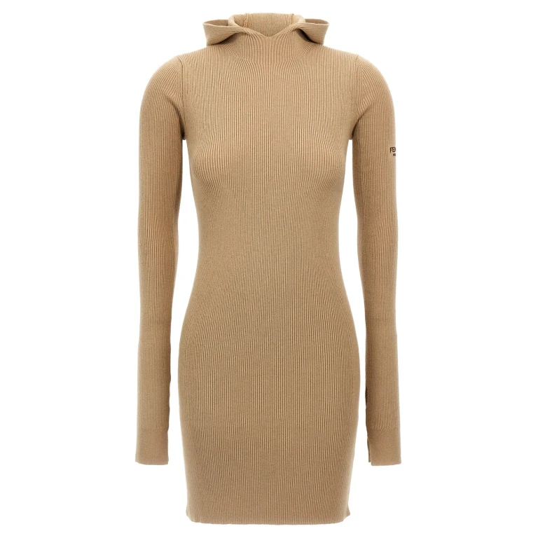 Fendi Hooded Dress