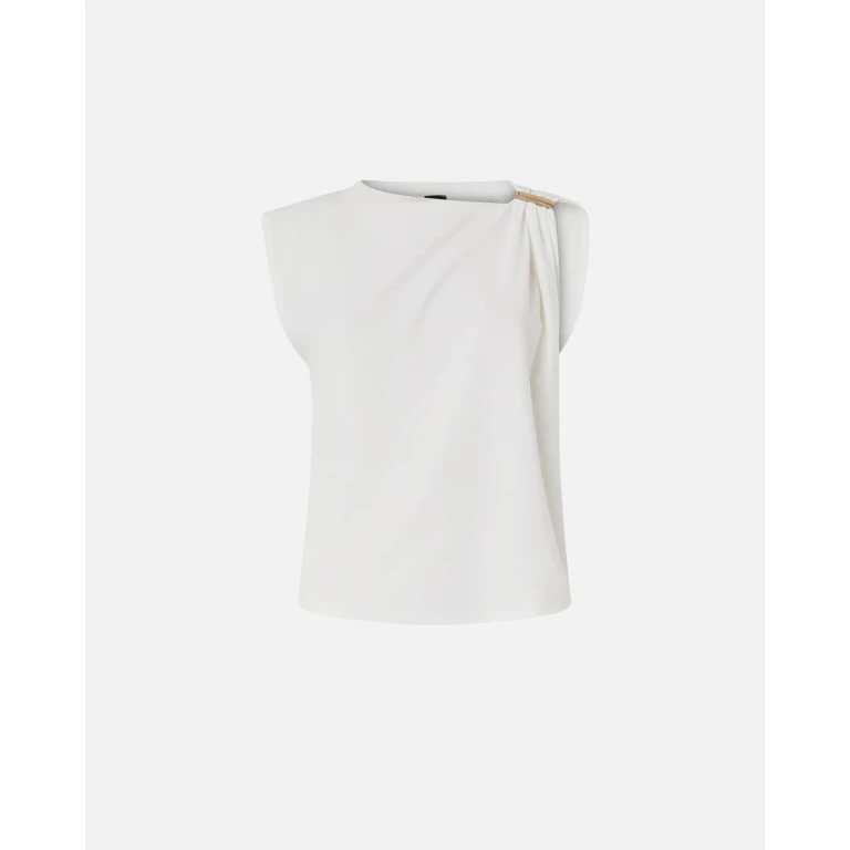 Pinko Top con detalle dorado - XS