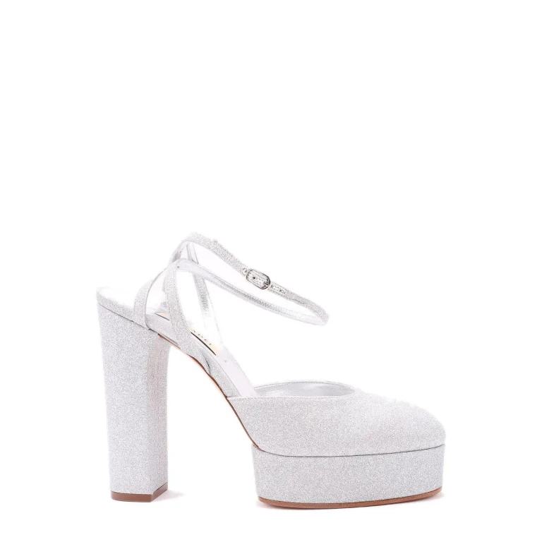 Casadei Betty Citylight Round-toe Platform Pumps