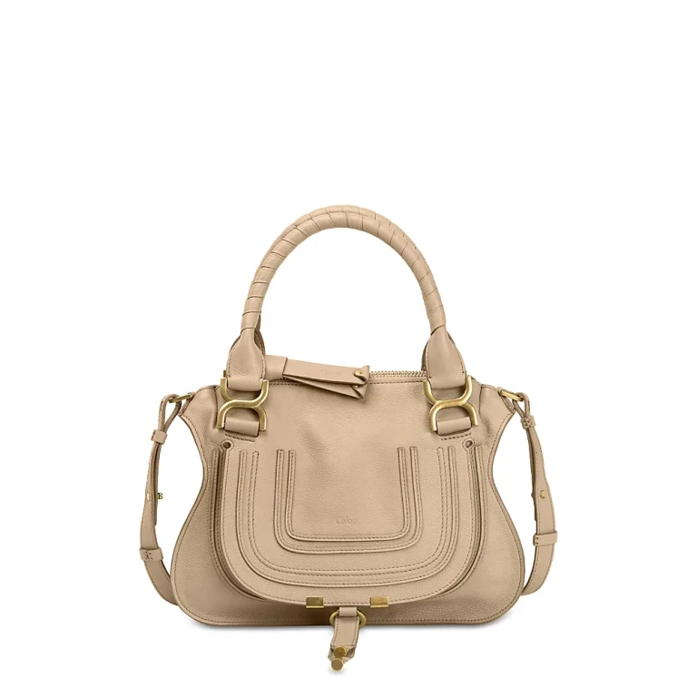 Chloe Marcie Small Leather Satchel