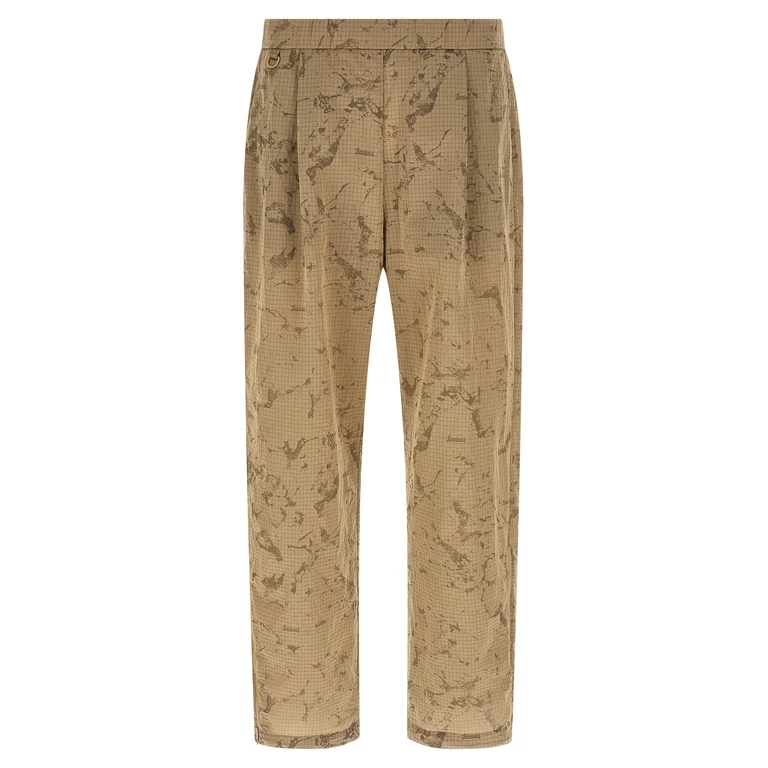Laminar Camouflage Pants Beige Polyamide - Men