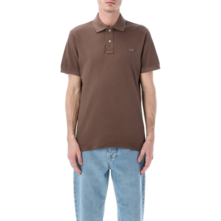 Polo Shirt Men color Brown (ERL12T0091)