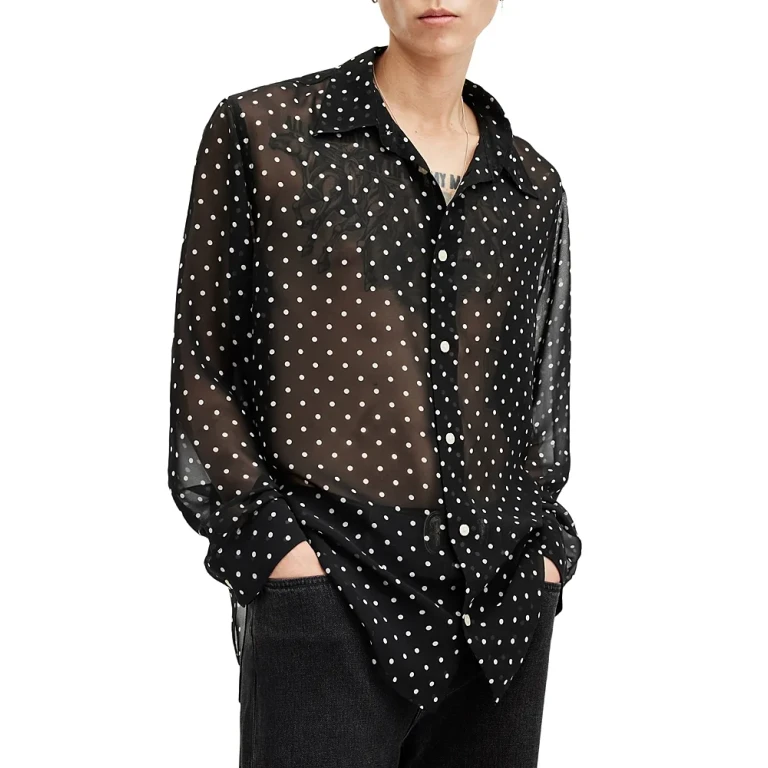 Allsaints Sangha Relaxed Fit Long Sleeve Shirt