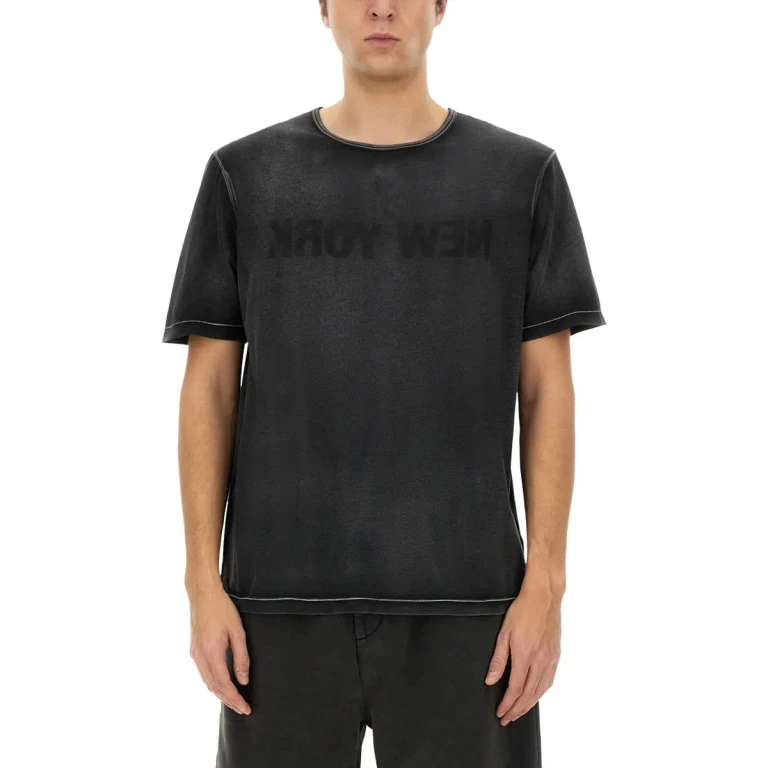 T-Shirt Men color Black (O10HM508001)