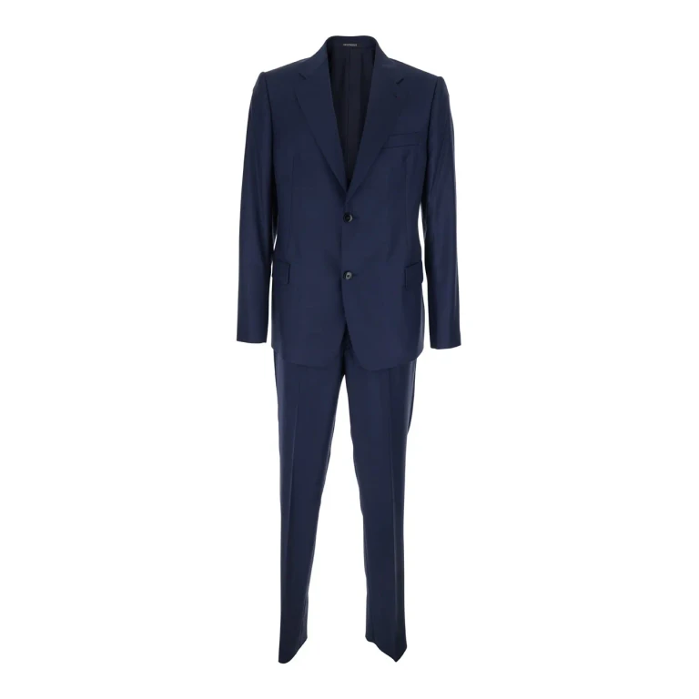 Blue Suit With Jacket And Trousers