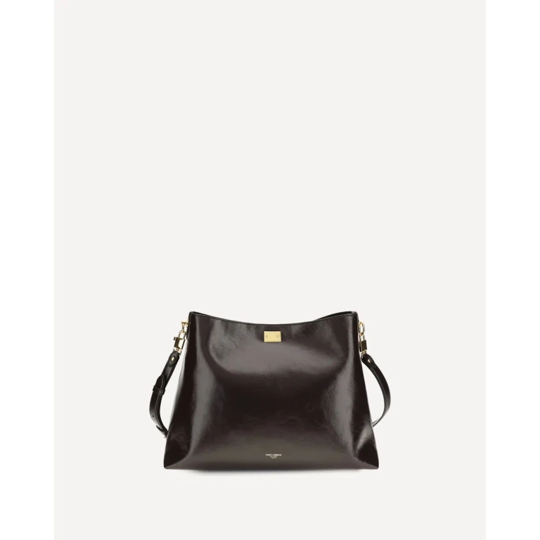 DOLCE & GABBANA Large Vittoria leather Shoulder Bag Female UNI