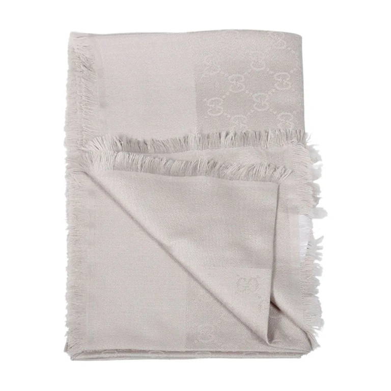 Gucci Gg Jacquard Shawl