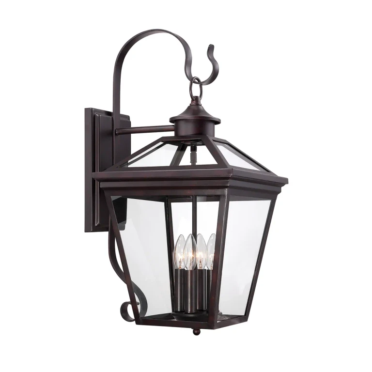 Savoy House Ellijay 4-Light Outdoor Wall Lantern in English Bronze - 5-142-13