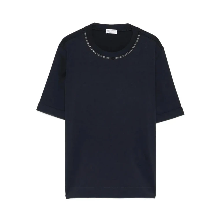 Brunello Cucinelli T-Shirt - Bleu