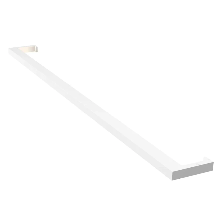 Thin-Line 1" Bathroom Vanity Light in Satin White