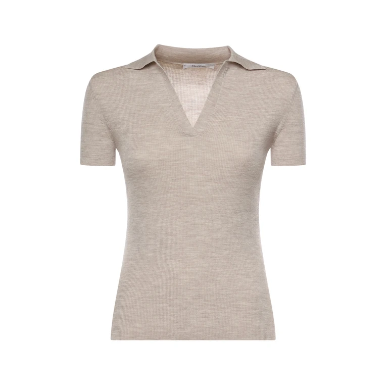 Max Mara T-shirts and Polos Pink Virgin Wool - Women