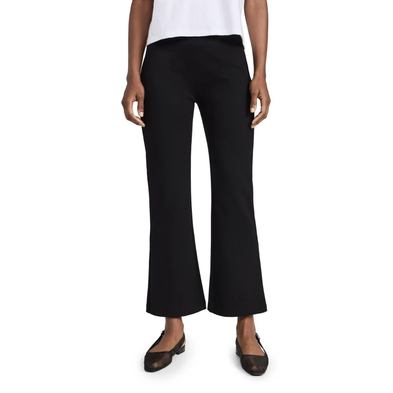 Leset Rio High Waist Flare Pants Black M