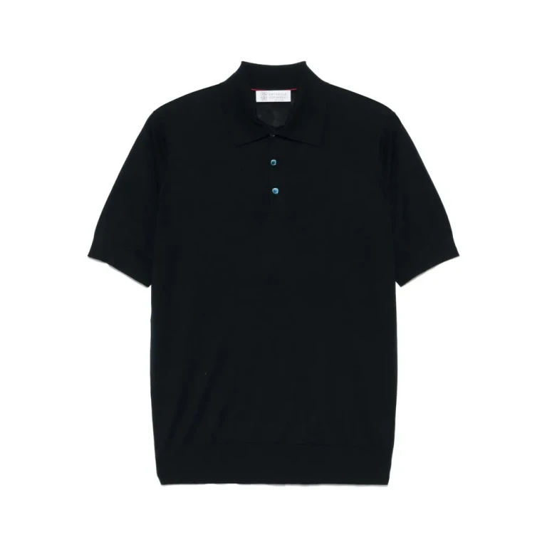 Brunello Cucinelli Knitted Polo Shirt