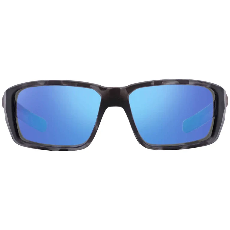 Costa Del Mar Fantail Pro Blue Mirror Polarized Glass Rectangular Mens Sunglasses 6S9079 907913 60