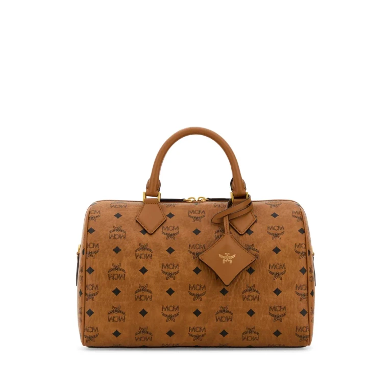MCM Printed Canvas Ella Handbag