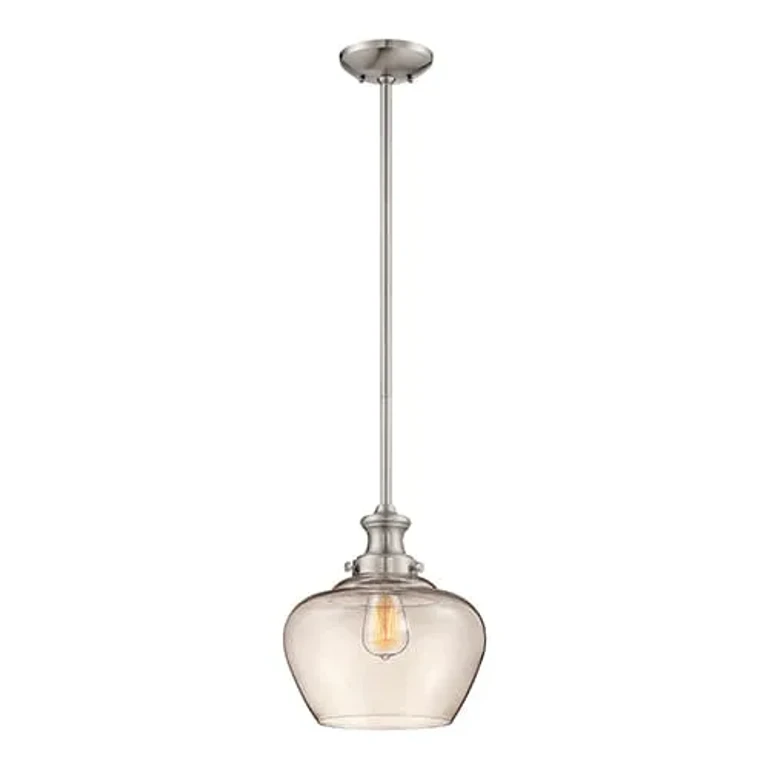 5000 Series 1-Light Mini-Pendant in Brushed Nickel