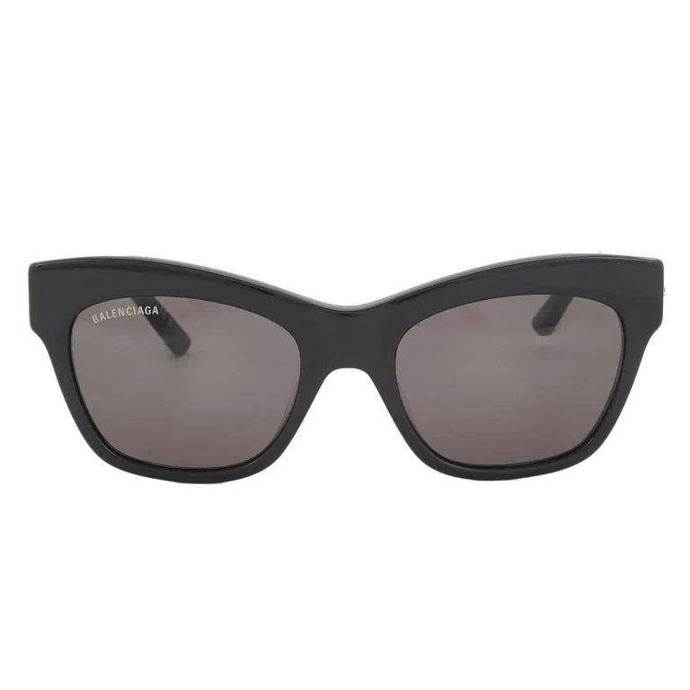 Balenciaga Grey Cat Eye Ladies Sunglasses BB0132S 001 53