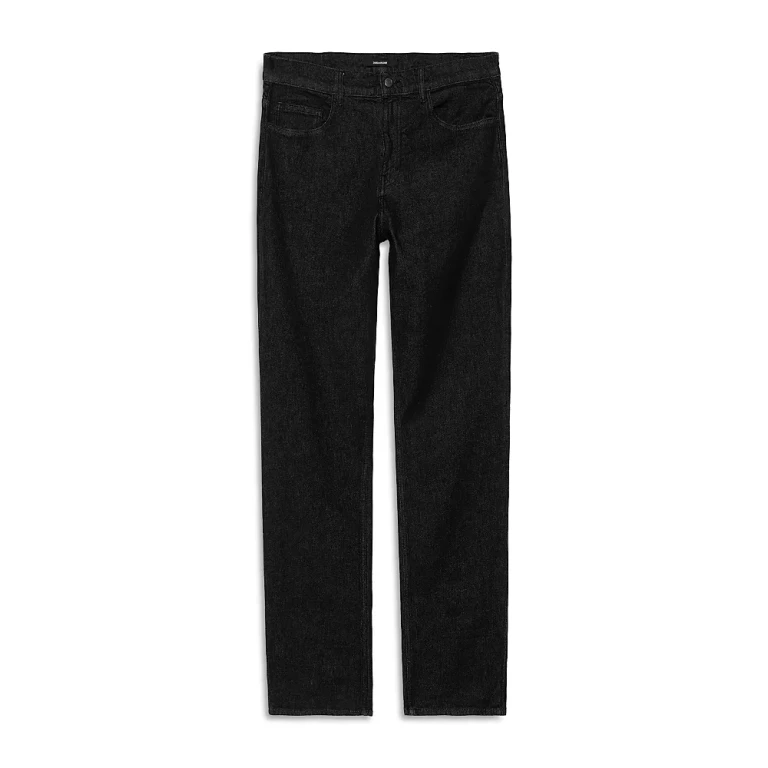 Zadig & Voltaire John Straight Fit Jeans in Black