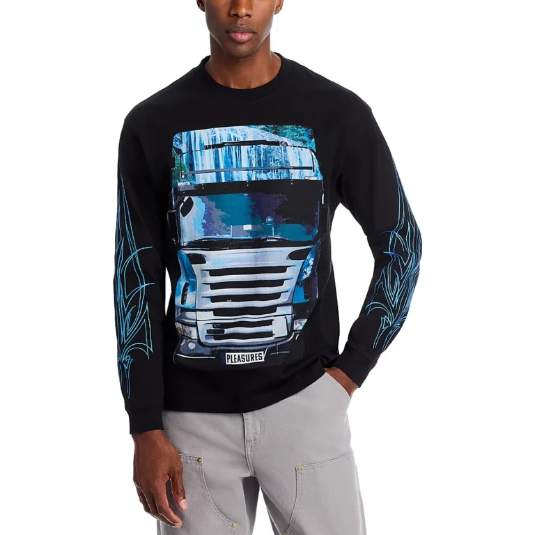 Pleasures Semi Heavyweight Graphic Long Sleeve Tee
