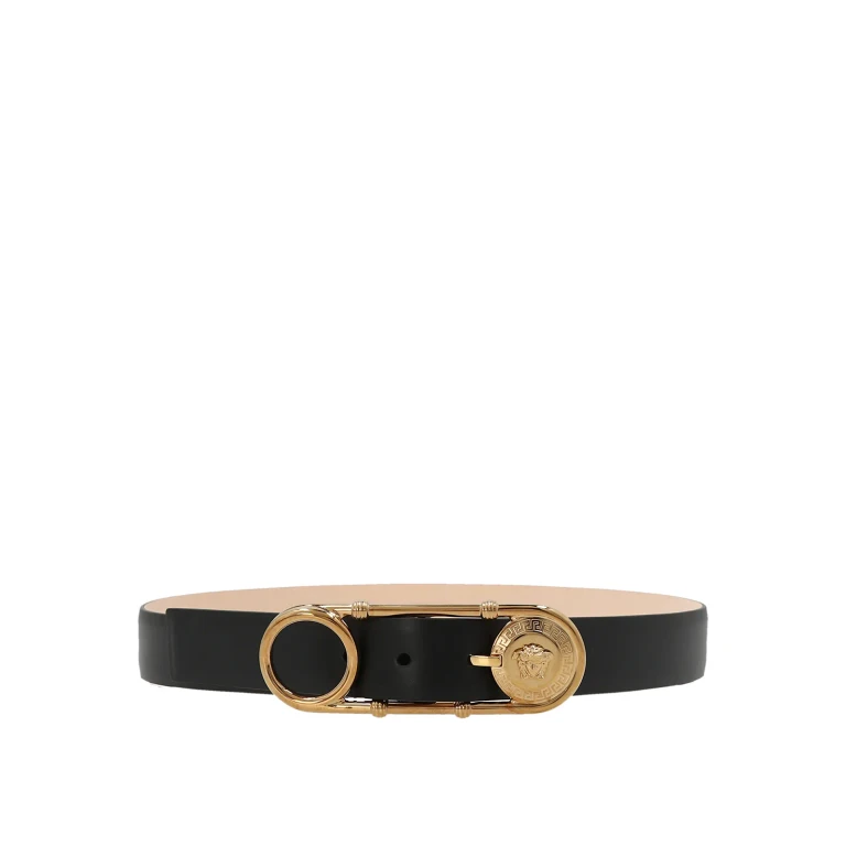 베르사체 남성용 벨트 - 블랙