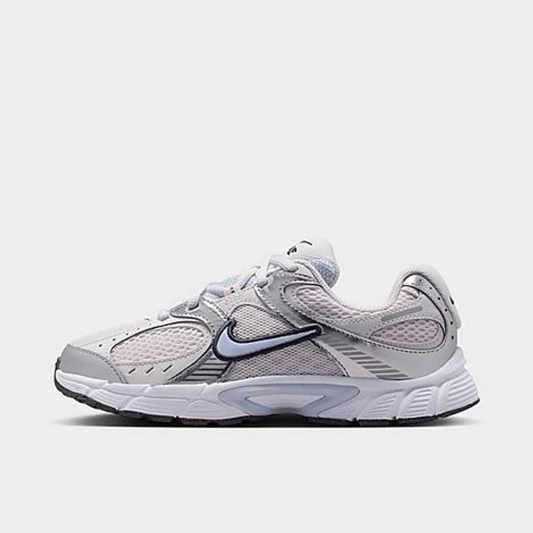 Nike Big Kids V5 RNR Casual Shoes in Light Violet/Metallic Silver/Cave Purple Size: 3.5