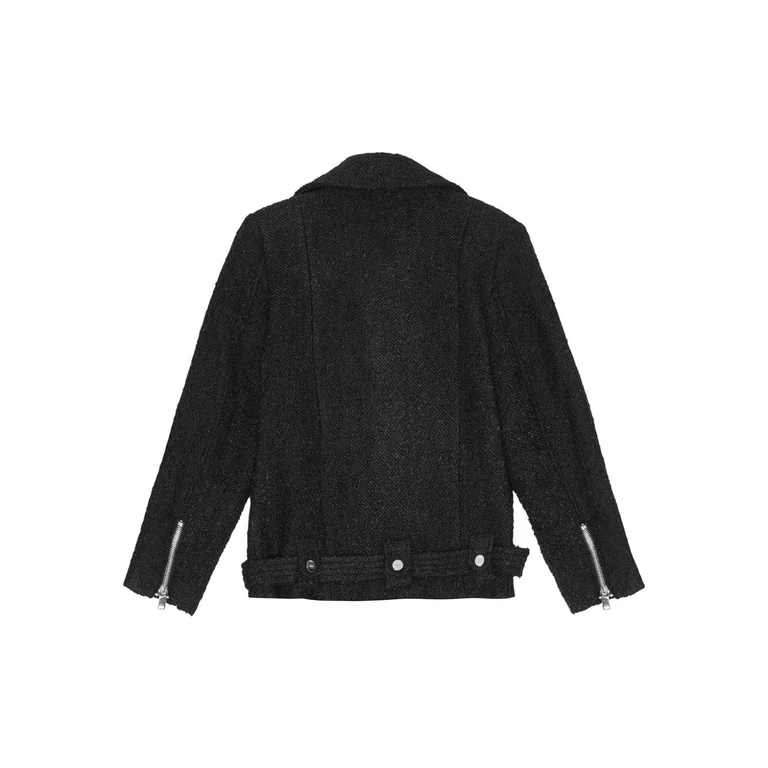 GANNI Jackets Black Polyester Wool - Women