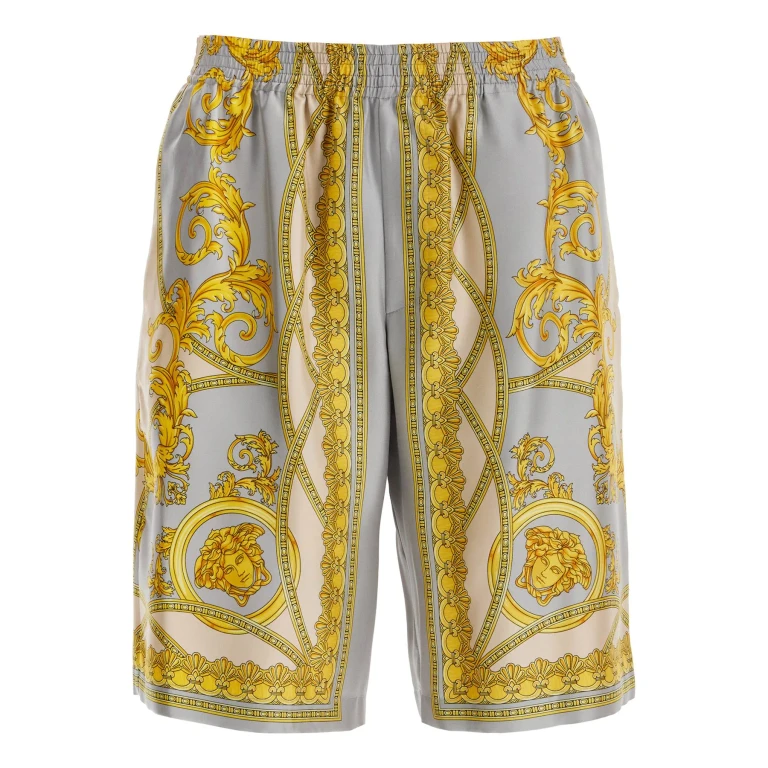 Versace Silk Bermuda Shorts cup Of