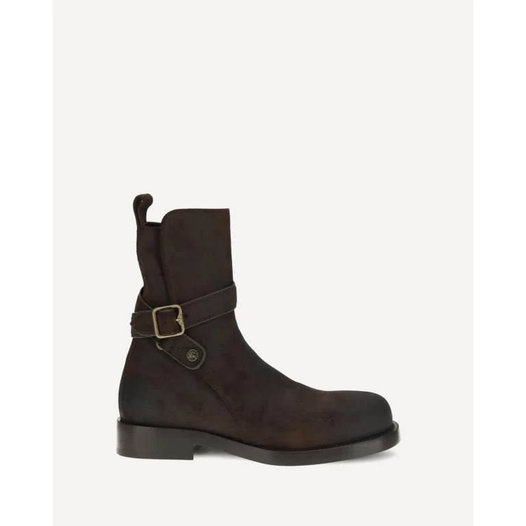 Burberry Ledger Jodhpur leren laarzen voor heren