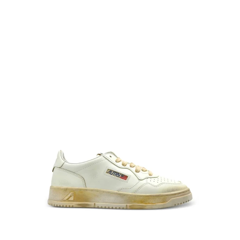 Autry Super Vintage Low Logo-detail Sneakers