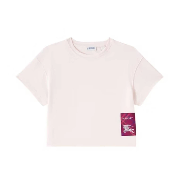 Burberry Girls EKD Cotton Jersey T-Shirt