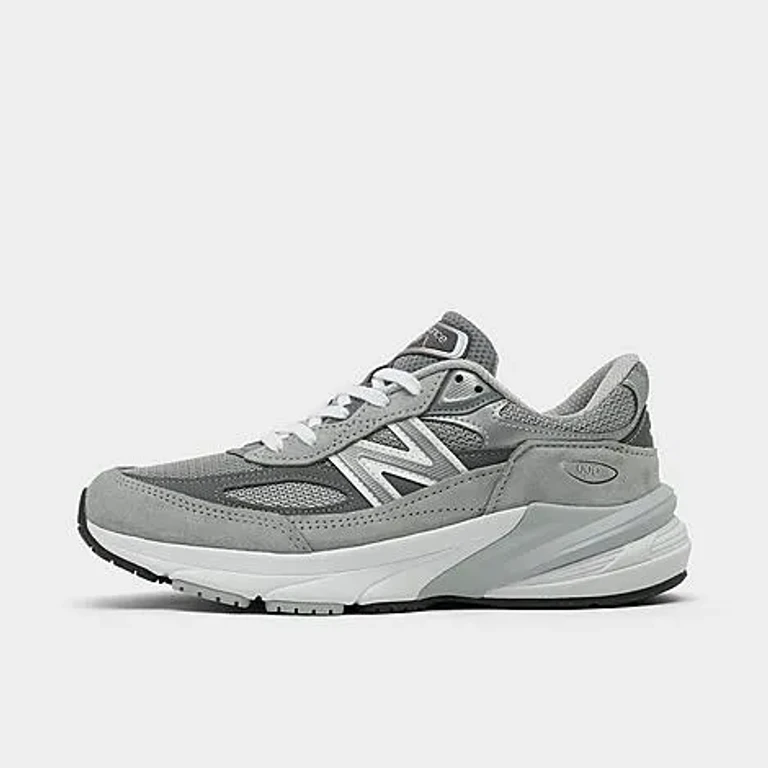 New Balance Women's Made in USA 990v6 Running Shoes in Grey/Grey Size: 5.0
